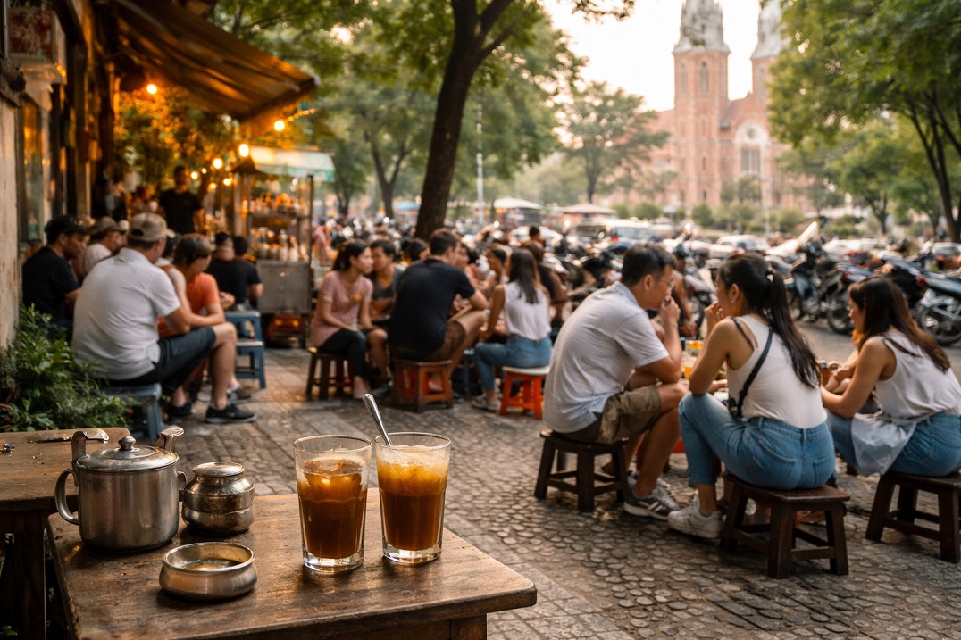 Cuối Tuần Ngồi Cà Phê Vỉa Hè, Nghe Sài Gòn Thở