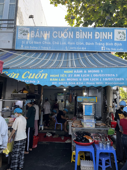 Tây Sơn Cuốn - Bánh Cuốn Bình Định