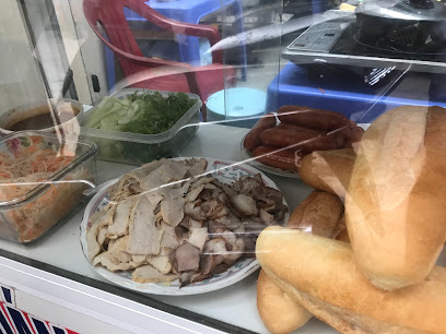 Quán ăn sáng bánh mì.