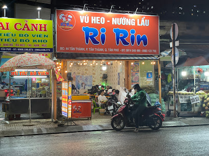 Lẩu nướng Vú heo Nướng Ri Rin quán nướng Tân Phú