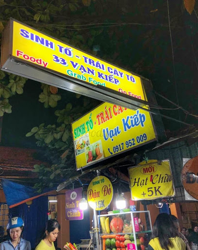 Sinh tố trái cây tô Vạn Kiếp