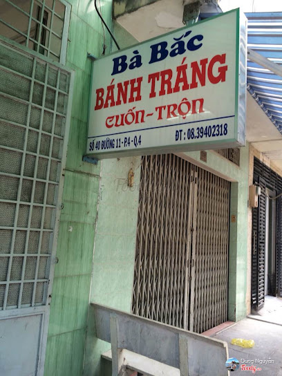 Bánh tráng cuốn Bà Bắc