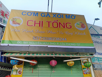 Cơm Gà Xối Mỡ Chị Tống