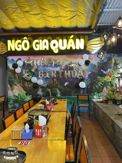 NGÔ GIA QUÁN - Buffet lẩu nướng hải sản vớt thả ga