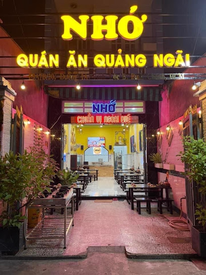 NHỚ - Quán ăn Quảng Ngãi