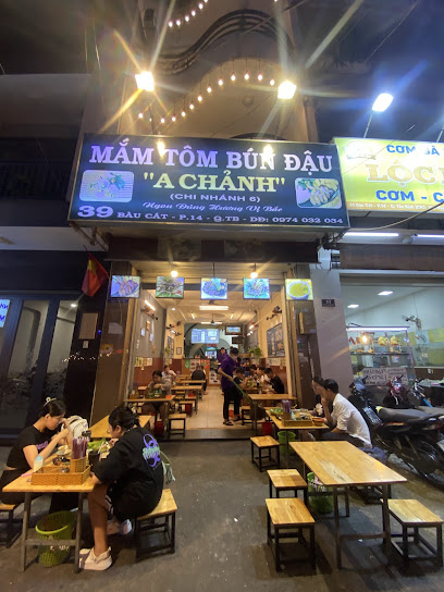 Bún đậu A Chảnh - Thành Thái